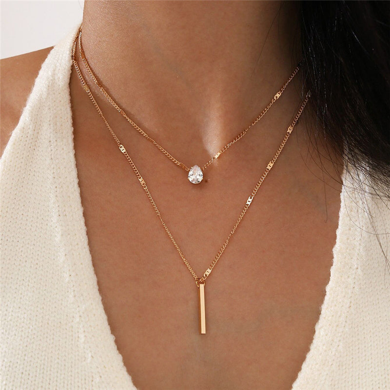 Nina | Vrouwen Ketting Set - Gouden Elegantie, Tijdloos Design 2