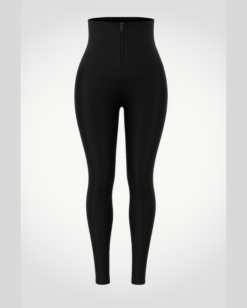 Caprina | Sportlegging Dames High Waist - Neopreen Tailleband