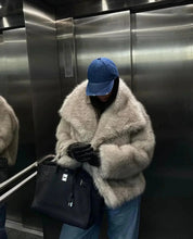 Noemi | Luxe Cropped Faux Fur Jas voor Dames - Elegant en Super Trendy