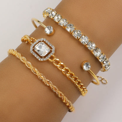 Inyx | Luxe Vierdelige Armbanden Set
