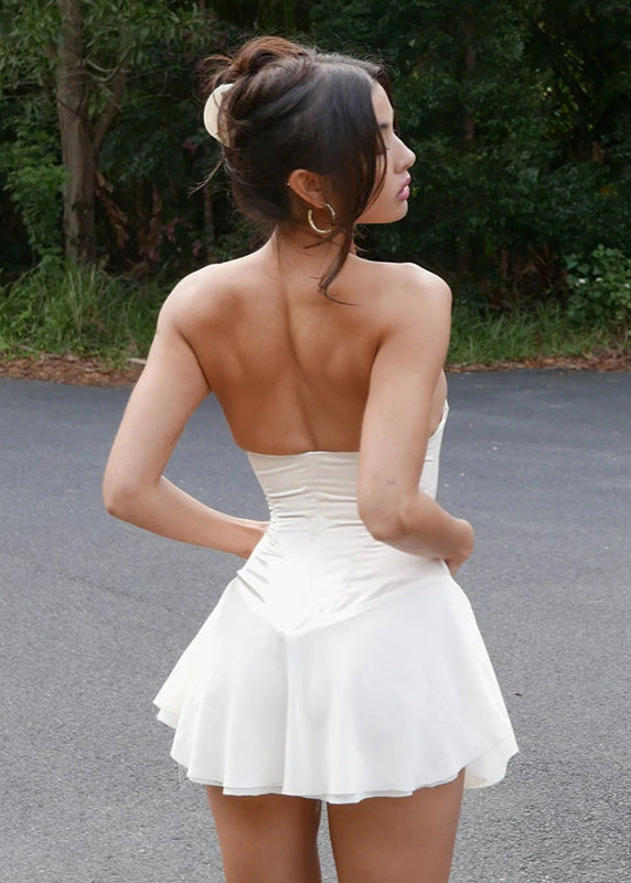 Ziah | Corset Mini Jurk Dames – Mouwloos en Elegant