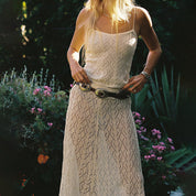 Rosalia | Boho Midi Jurk met Gehaakt Kant