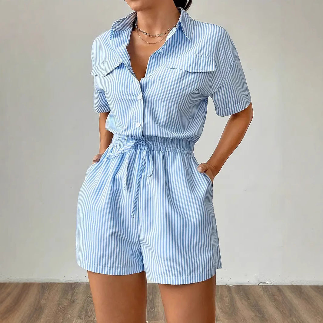 Nishelle | Gestreept Design Playsuit
