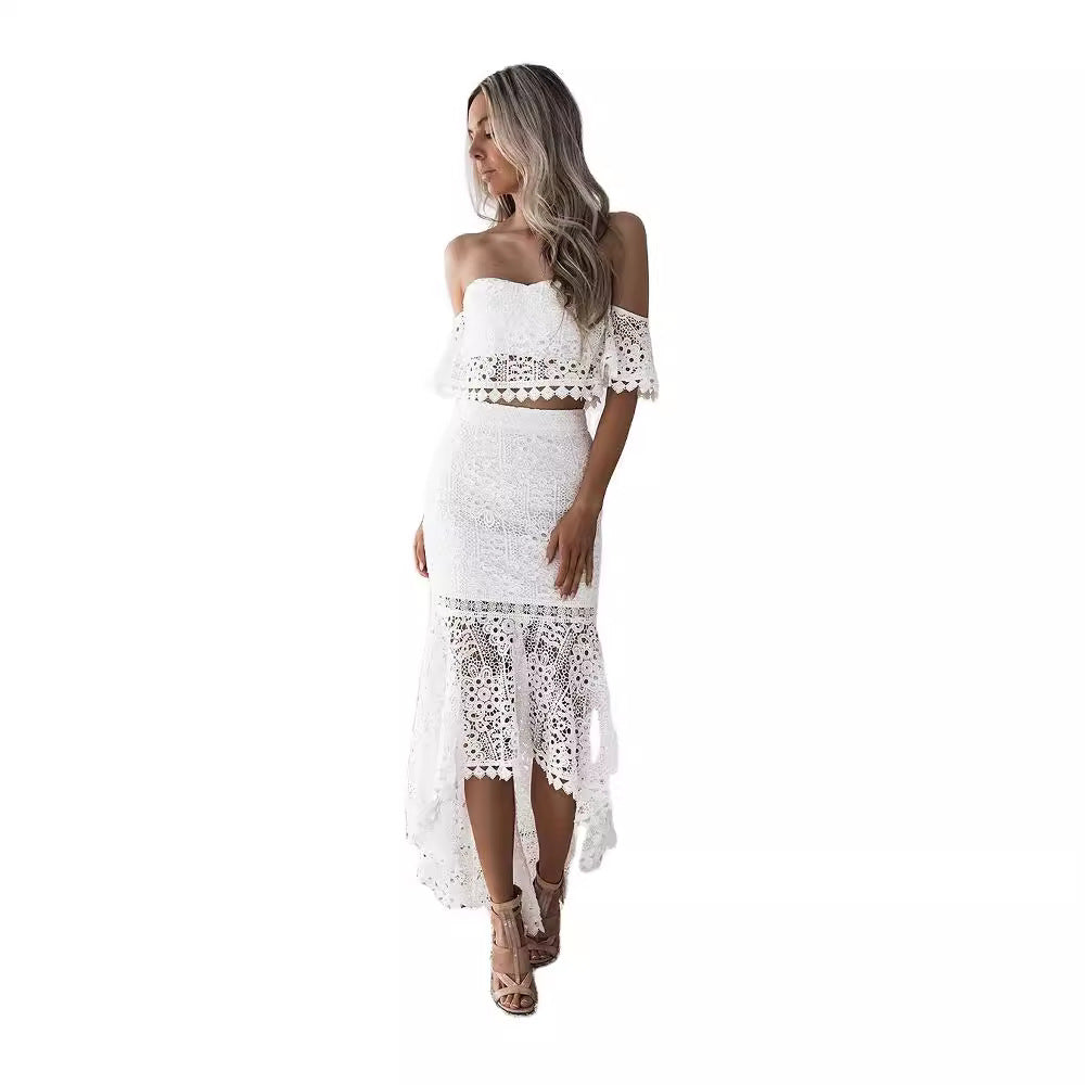 Lexi | Elegante Co-ord Set – Bustier Top & Kokerrok Dames