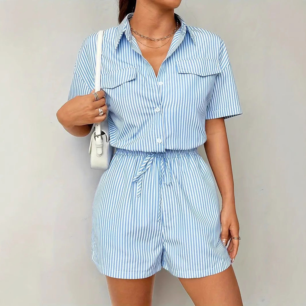 Nishelle | Gestreept Design Playsuit