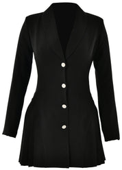 Zuna | Geplooide Blazer Jurk Dames – Chic & Elegant
