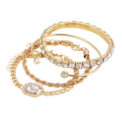 Inyx | Luxe Vierdelige Armbanden Set