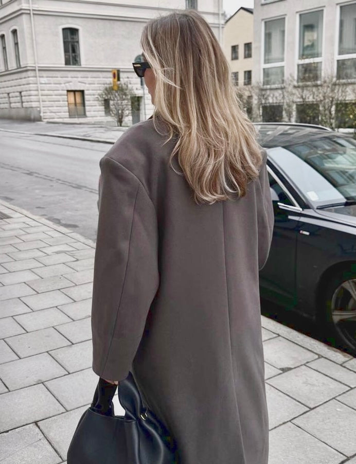 Olivia | Dames Jas Winter - Elegante Oversized Pasvorm met Luxe Snit 7