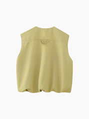 Olly | Stijlvol Mouwloos Dames Vest met Rits6