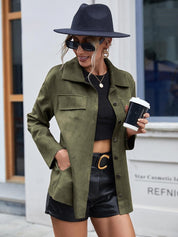 Oly | Tussenjas van Hoogwaardig Suède voor Dames - Stijlvol en Veelzijdig