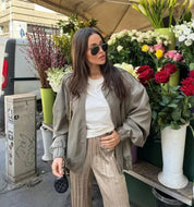 Oona | Dames Oversized Bomberjack - Lichtgewicht en Comfortabel