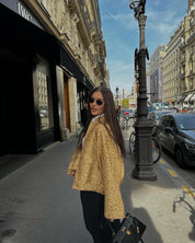 Jane | Luxe Tussenjas Zwart, Goud, Zilver - Stijlvol en Comfortabel