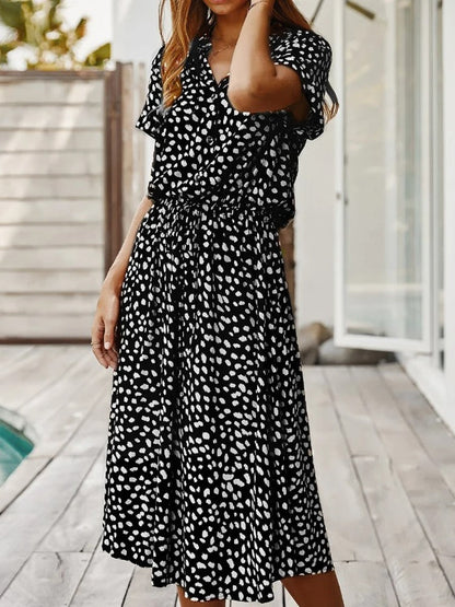 Luchtige Midi Zomerjurk - Elegant en Comfortabel
