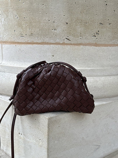 Voletta | Mini Geweven Vegan Leren Tas – Elegant & Praktisch