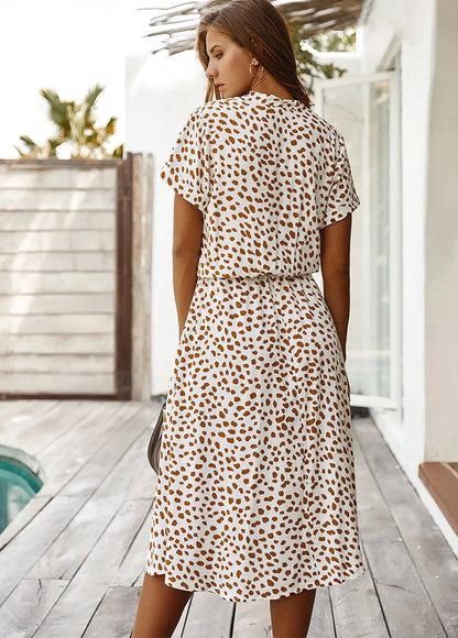 Luchtige Midi Zomerjurk - Elegant en Comfortabel