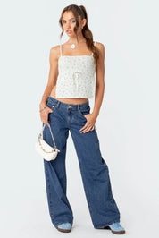 Kaya | Low Waist Jeans met Rechte Pijpen