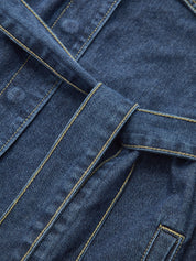 Riana | Denim Jas voor Dames - Regular Fit met Riem