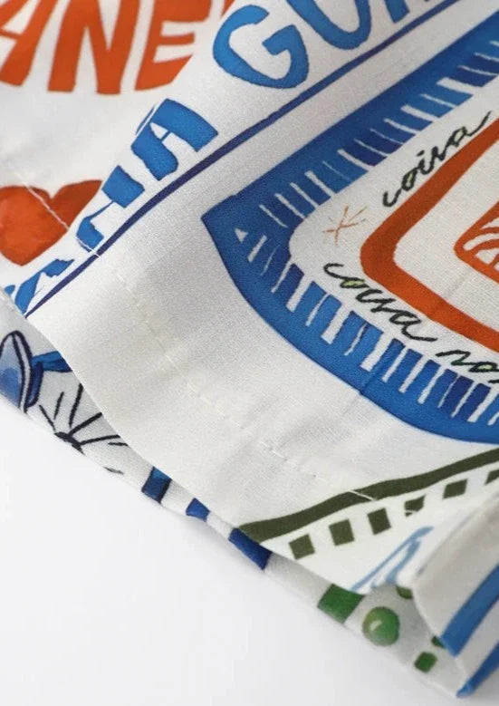 Rio | Comfortabele Zomerset met Trendy Print - Shirt & Shorts
