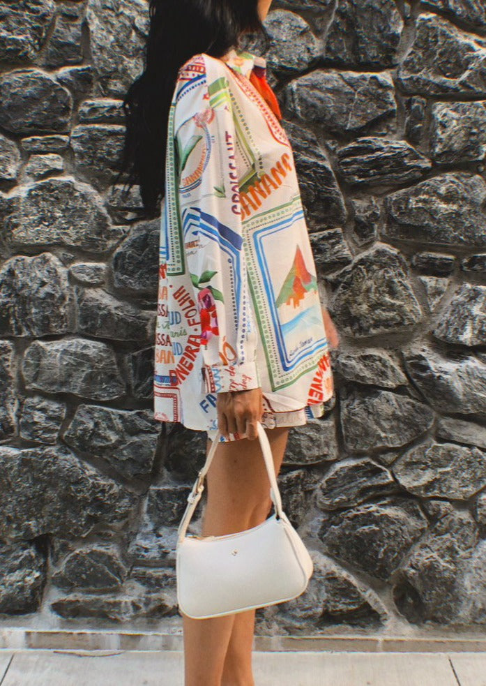 Rio | Comfortabele Zomerset met Trendy Print - Shirt & Shorts
