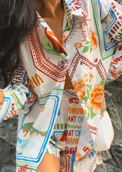 Rio | Comfortabele Zomerset met Trendy Print - Shirt & Shorts