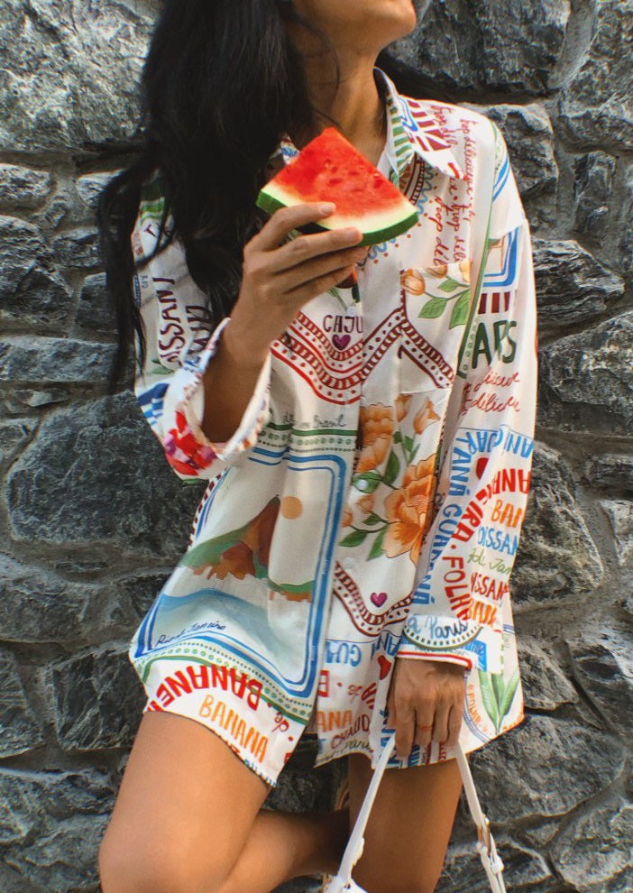 Rio | Comfortabele Zomerset met Trendy Print - Shirt & Shorts