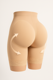 Chelle | Sculpting Short Dames - Slim-Fit Materiaal met Liftend Effect