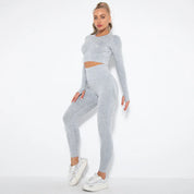 Aurora |  Sportset Dames – Legging & Cropped Top