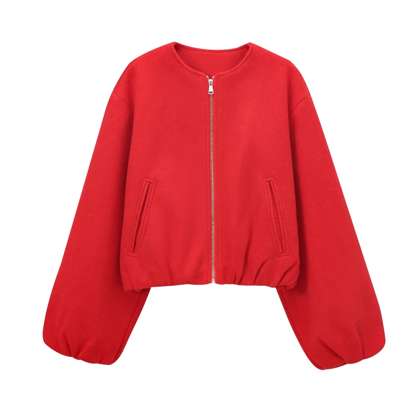 Mexi | Dames Grijze Bomberjas – Losse Fit & Comfortabel