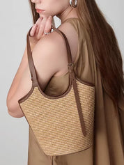 Mexxi | Boho Shopper voor Dames - Handgemaakte Rotan Strandtas