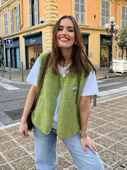 Trendy Wollen Bodywarmer