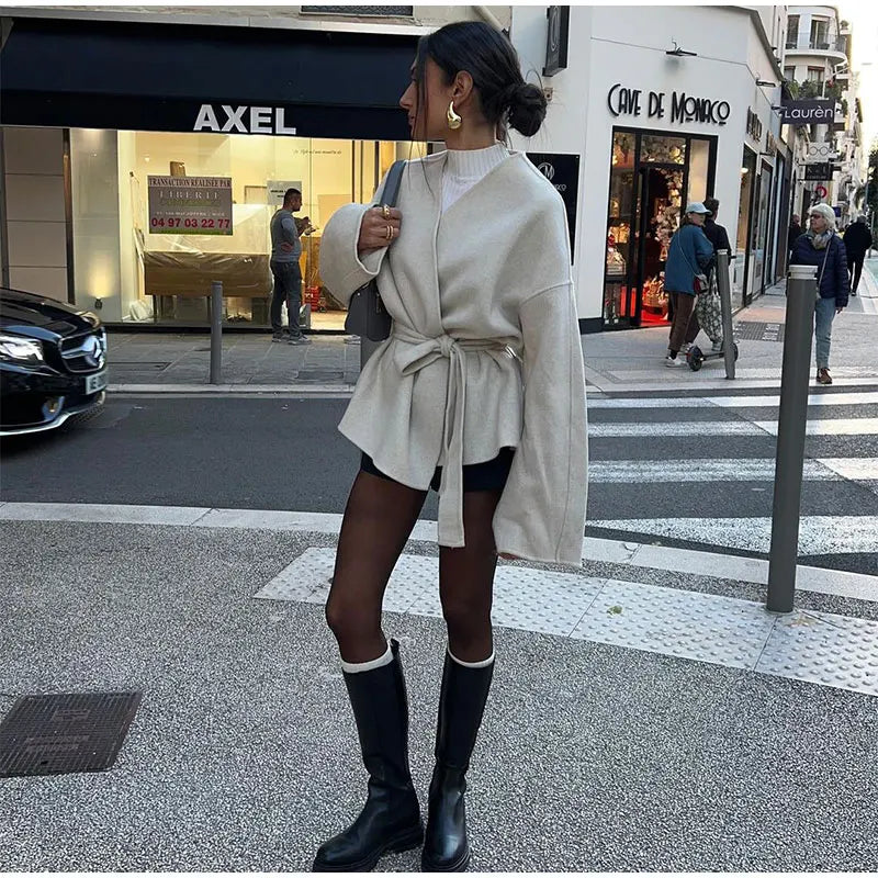 Nova | Nette Jas met Strikceintuur