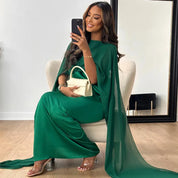 Linnea | Luxe Kaftanjurk met Minimalistische Klasse