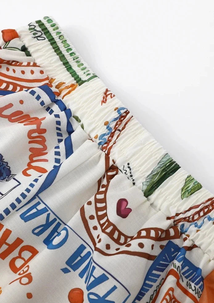 Rio | Linnen Zomerset met Shirt & Shorts