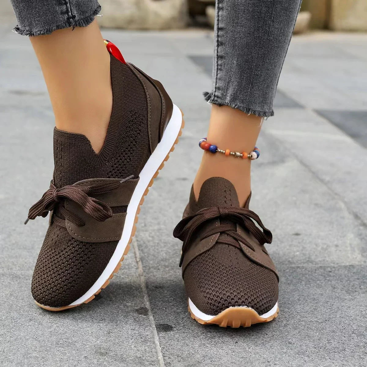 Trendy Comfortabele en Ademende Sneakers voor Dames