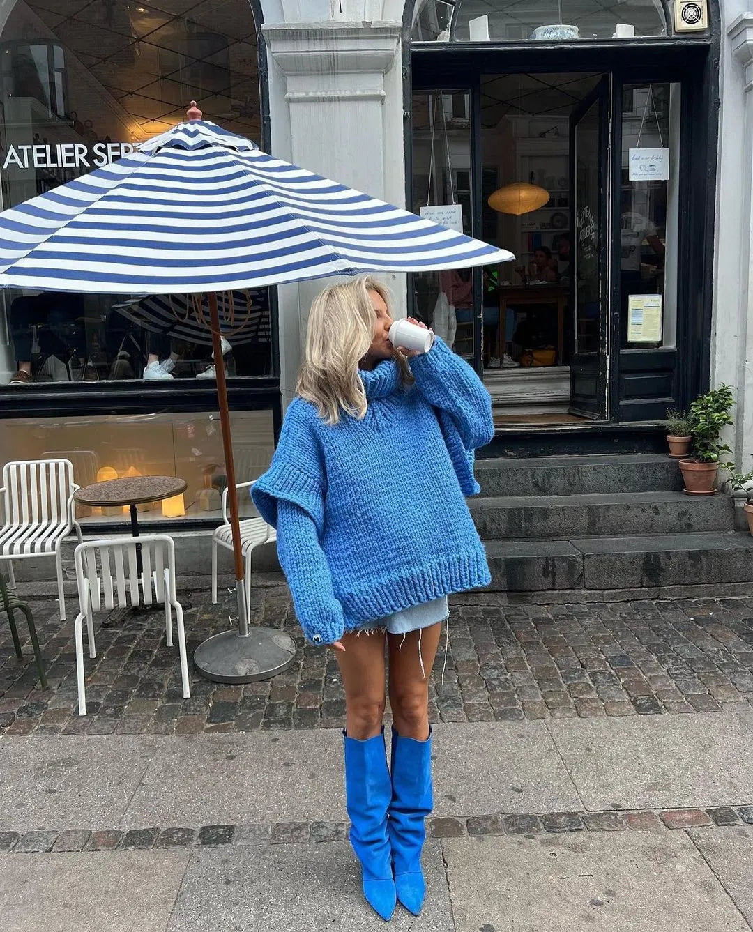 Annica | Oversized Gebreide Trui – Trendy, Zacht en Comfortabel