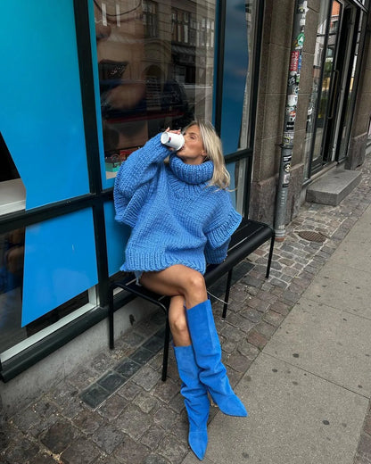 Annica | Oversized Gebreide Trui – Trendy, Zacht en Comfortabel