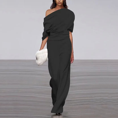 Lucy | One-Shoulder Jumpsuit