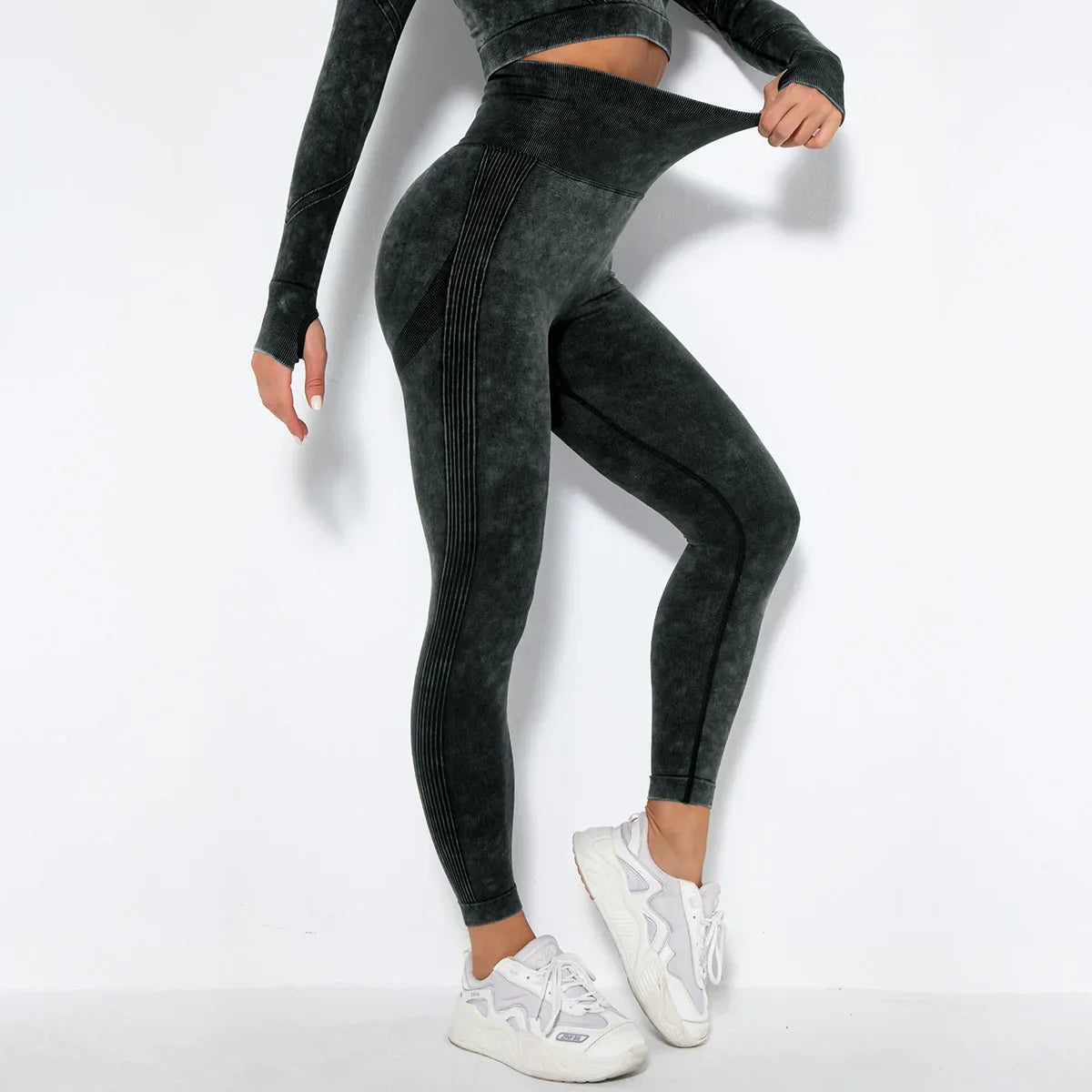 Aurora |  Sportset Dames – Legging & Cropped Top