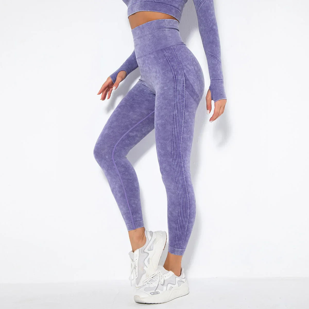 Aurora |  Sportset Dames – Legging & Cropped Top