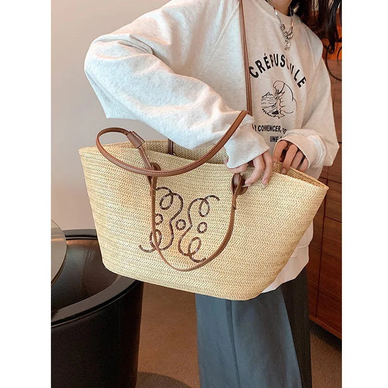 Jill-Ann | Grote Handgemaakte Boho Strandtas
