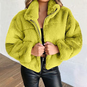 Magali I Trendy Faux Fur Jas