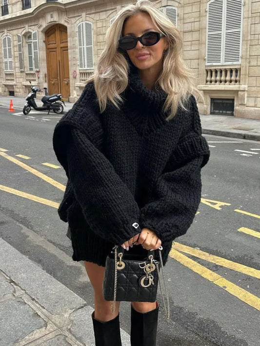Annica | Oversized Gebreide Trui – Trendy, Zacht en Comfortabel