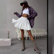 Ceria | Dames Mini Rok – Flared & Elastische Taille