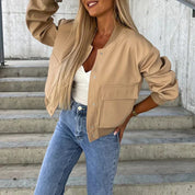 Tiana | Casual Dames Tussenjas – Stijlvol & Kreukvrij