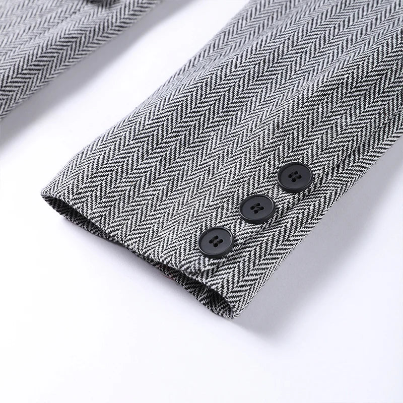 Comfy 3-Delige Set voor Dames - Blazer, Broek en Corset Top