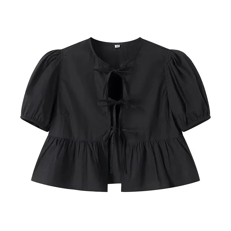 Maddy | Crop Top met Luipaardprint