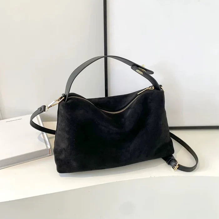 Noel | Luxe Suede Handtas