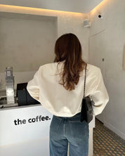 Stijlvol Cropped Bomber Jasje