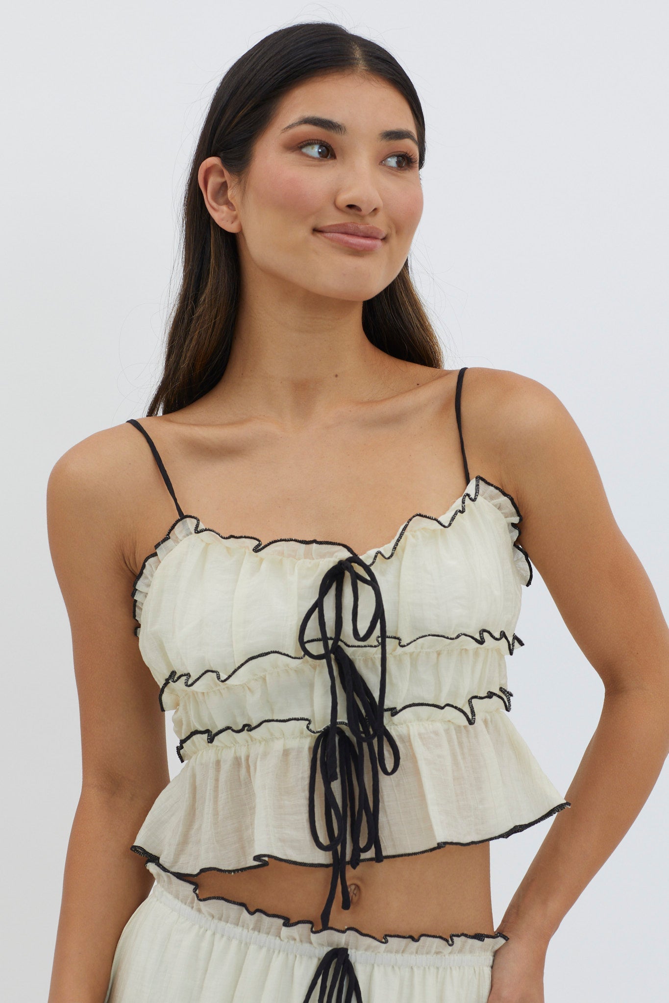 Cianna | Tweedelige Zomerset Dames – Top en Lange Rok