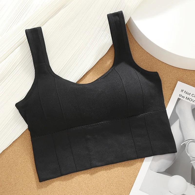 Joëlle | Sport Top van Ribstof – Comfortabele Elastische pasvorm